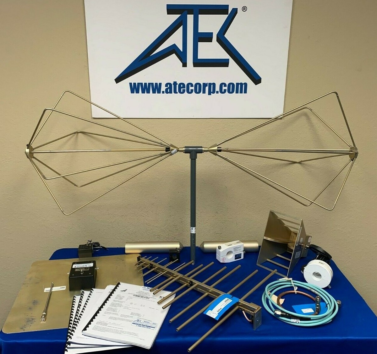 AH Systems AK-18G 20Hz - 18GHz EMC Antenna and Current Probe Kit
