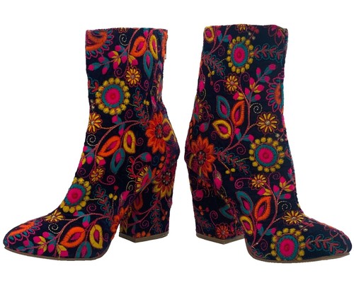 Brother Bridge Henry Vintage Black Calf Monkey Boots Size 10 Made