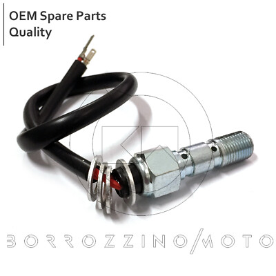 Idroswitch Racing De Freno 2 Agujeros M10x1.00: Interruptor Hidráulico Para Competición (Idrostop 2 Fori)