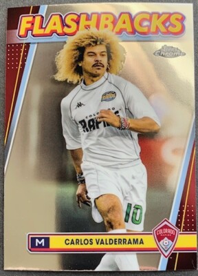 196☆サッカー☆carlos valderrama☆prostars 196☆サッカー☆carlos