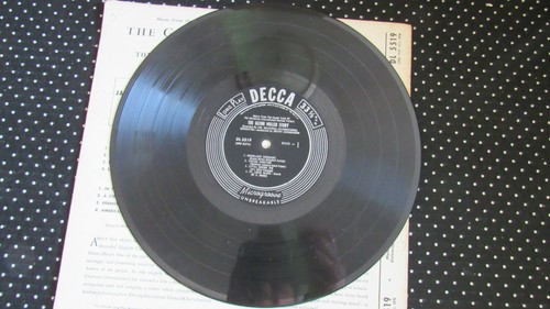 VINTAGE THE GLEN MILLER STORY SOUND TRACK, RECORD 33-1/3 GIRI/MIN NON TESTATO SEMBRA OK - Foto 4 di 8