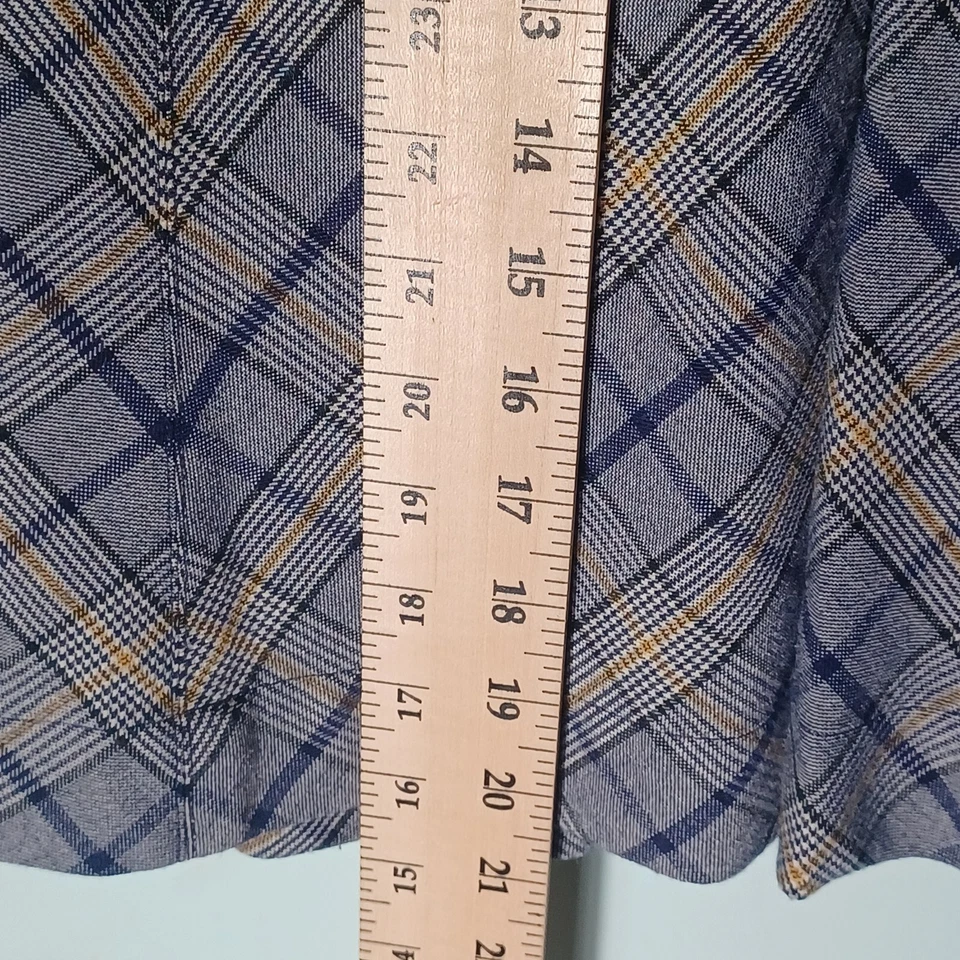 Falda Pingüino Plisada Mujer 8 Cuadros Academia Retro Y2K Años 90 Escuela Niña Foto 4 de 4