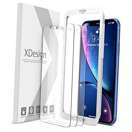 Glass Screen Protector Designed for iPhone 11 and iPhone XR (3-Pack) 6.1 Clear
