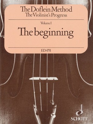 The Doflein Method Vol 1 Beginning for Violin Lessons Learn to Play Music Book