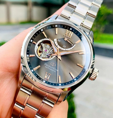 Orient Star Automatic Gray Dial RK-AT0009N Sapphire Crystal Men's Watch
