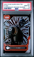 2024 TOPPS STAR WARS HIGH TEK #57 K-2SO 24/25 PSA 10