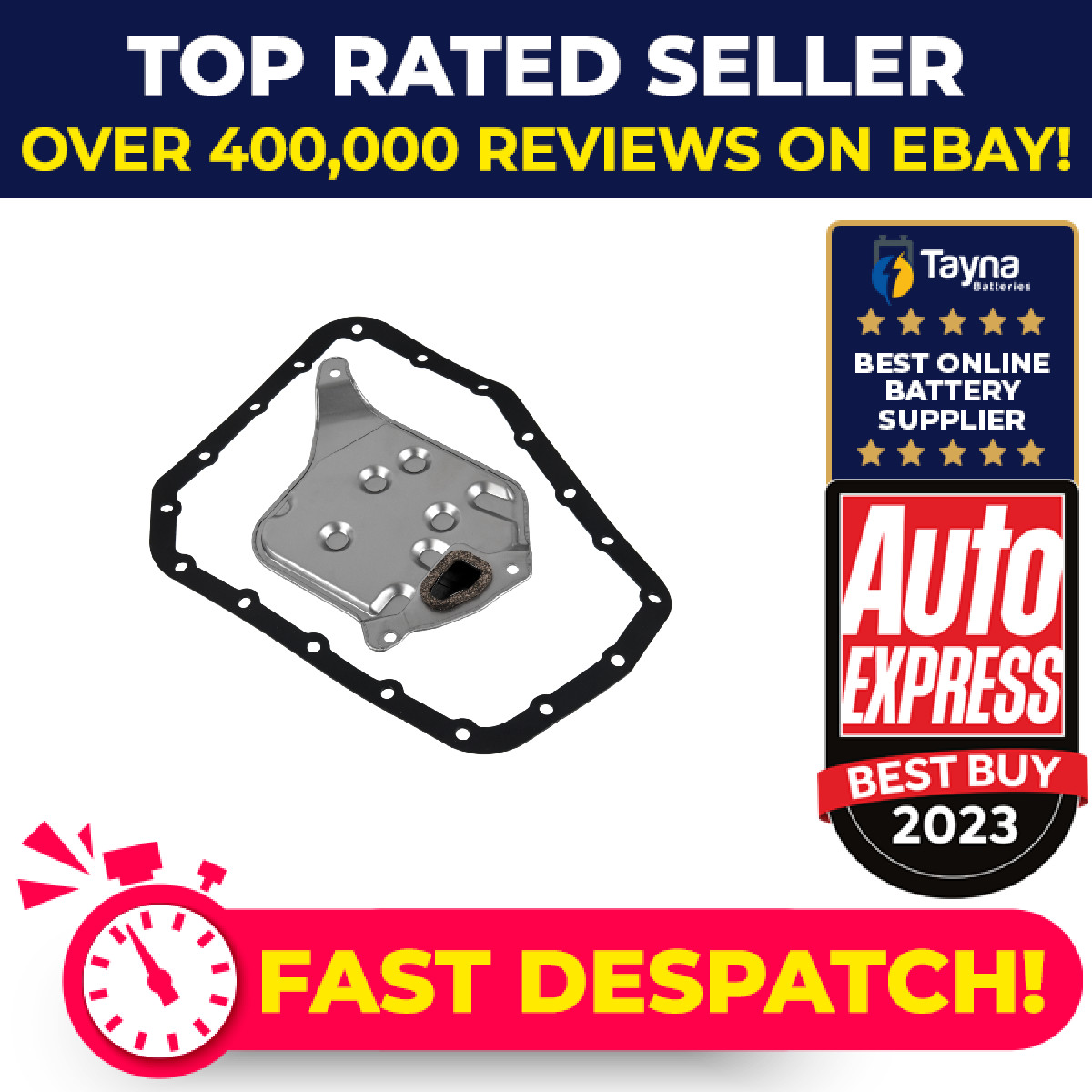 Automatic GearBox Oil Filter fits CHEVROLET AVEO T200, T300 1.4 1.6 2003 on New