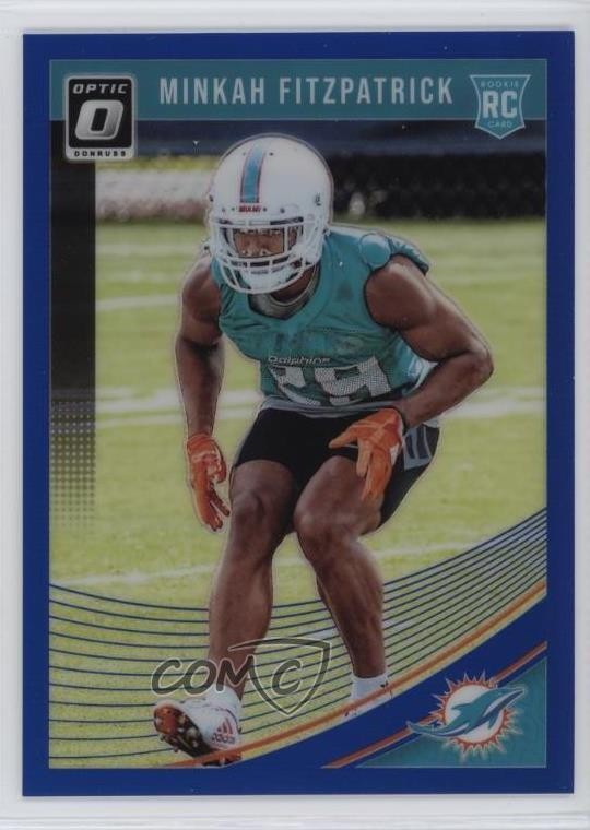 2018 Donruss Optic Rookies Blue Prizm 28/149 Minkah Fitzpatrick #103 10b1
