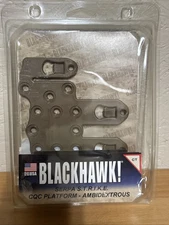 Blackhawk MOLLE Platform 38CL63CT Coyote Tan Serpa Strike Ambidextrous Holster