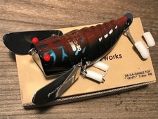 Quiet Funk Decadence Toy Venti RB Spin Jig Lure Soft Bounce Used