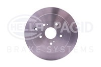 Hella Pagid Bremsscheiben Hinten Ø308 Mm FüR Suzuki Grand Vitara II XL7