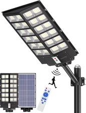 SL-9800W Solar Street Lights Outdoor, 860000LM Commercial Parking Lot Light, 650