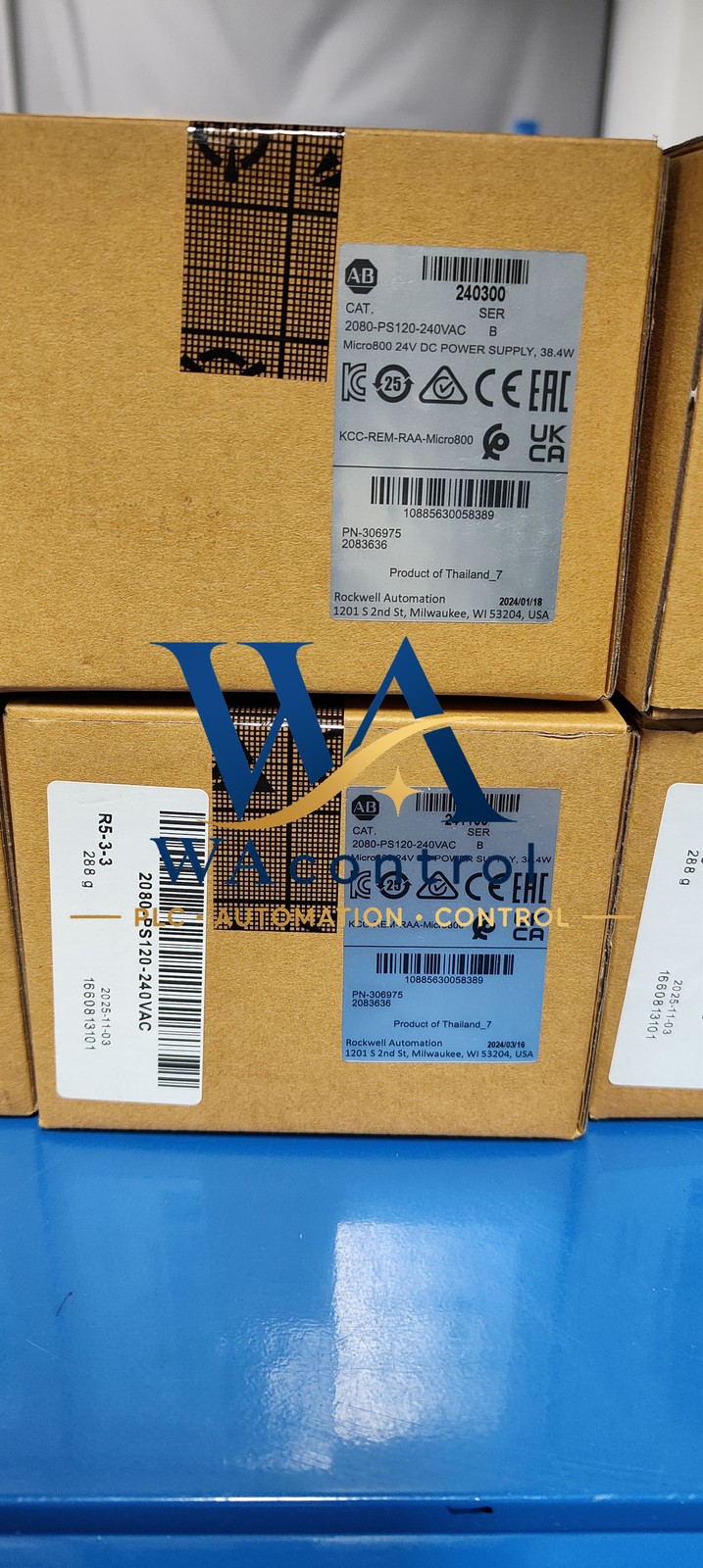 Factory Sealed Allen-Bradley 2080-PS120-240VAC Real US stock Fast shipping