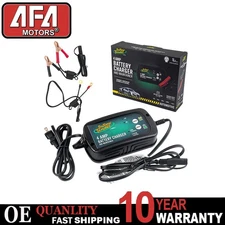 For Automotive Marine Powersport Batteries 12V or 6V 4 AMP Power Tender Charger