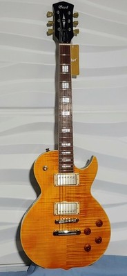 Cort Guitars CR250ATA Classic Rock CR250 Antique Amber Free Monster Cable