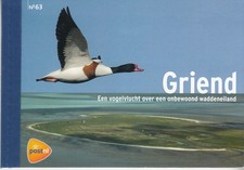 Netherlands: Birds of Griend Island, Wadden Sea, complete booklet, Feb 2016
