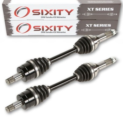 Yamaha 450 Wolverine Front Left Right CV Axle XT 2006 4X4 YFM450FXV ATV ag