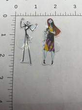 STICKER: Disney Nightmare Before Christmas Jack Skellington Sally Zero halloween