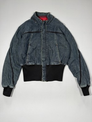 Seltene Vintage Y2K Damen Levi s Engineered Bomber Jeansjacke