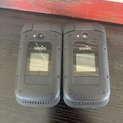 LOT OF 2 Sonim 4GLTE Phones/ FOR PARTS AND REPAIR