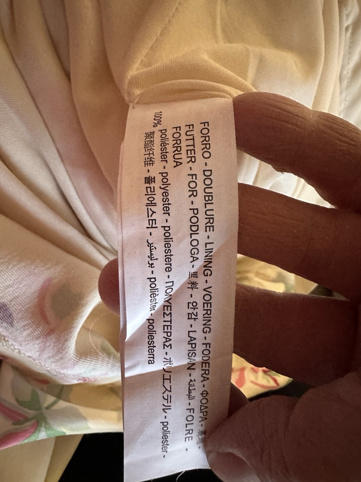 NWT Zara Silky Floral Dress With Super Cute Side Cut Outs -Small thumbnail 11