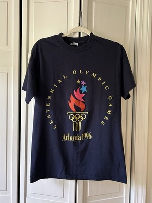 Vintage Champion 1996 Atlanta Olympic Games T Shirt Medium