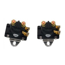 Trim Solenoid   Switch 2pcs For Mercury Mercruiser Marine 12V 4 Terminal