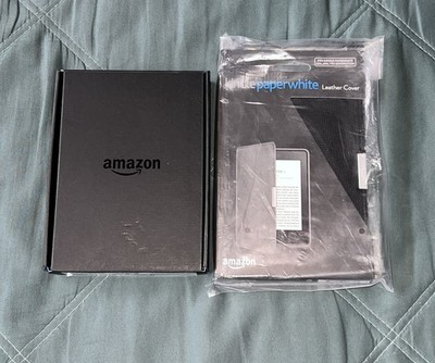 Amazon Kindle Paperwhite (7th Generation) 4GB, Wi-Fi, 6in - Black - NEW & SEALED