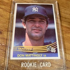 1984 Donruss Don Mattingly Rookie RC #248 Yankees
