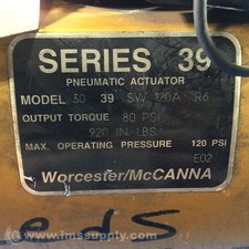 WORCESTER 30 39 SW 120A R6 Pneumatic Actuator FPOR