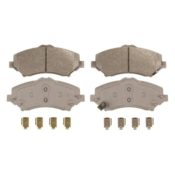 For Dodge Journey 12 Wagner ThermoQuiet Front Brake Kit w Semi-Metallic Pads Foto 2 de 4