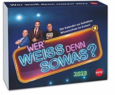 Wer weiß denn sowas? Tagesabreißkalender 2023 
