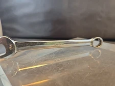 Snap-on Tools OEX140 SAE 7/16" Short Combination Chrome Wrench 12 Point USA