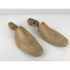 VTG Marke Salamander Cedar Wood Metal Shoe Trees Stretchers Men's Size 5-8