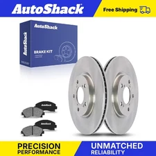 Front Brake Rotors Ceramic Pads for 2009-2014 Acura TL 3.5L 3.7L V6