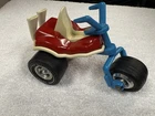 Vintage 1970's Tiny Tonka Toy 3 Wheeler 4.75”  Toy Made In USA in great shape