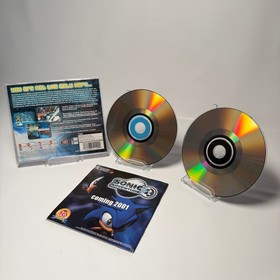 Phantasy Star Online Sega Dreamcast W/ Sonic Adventure 2 Demo Tested and Works