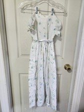 1970s Handmade Holiday/ Special Occasion Dress Child Size small