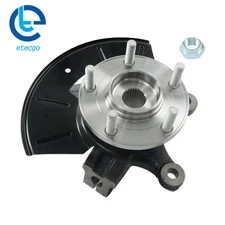 Front Steering Knuckle & Wheel Bearing Hub Assembly Passenger for Ford Escape V6