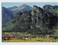 Postcard Panoramic View Oberammergau Germany