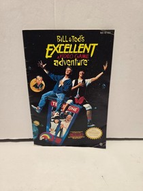 Bill & Ted's Excellent Video Game Adventure Nintendo NES Complete in Box CIB