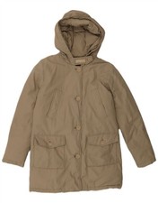 Woolrich Giacca Utility con Cappuccio Bambina 11-12 Anni Beige DJ40