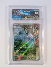 Meditite 111/102 Stellar Miracle Japanese PG 10 Pokémon Card