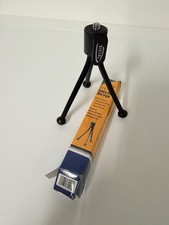 Digital Table-Top Mini Tripod for Camera/Camcorder, Flexible Legs, Clip