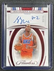 SHAI GILGEOUS-ALEXANDER 2021-22 PANINI FLAWLESS #FA-SGA AUTO RUBY 03/15 THUNDER