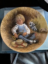 Reco Little Boy Blue Collector's Plate, 1980, COA