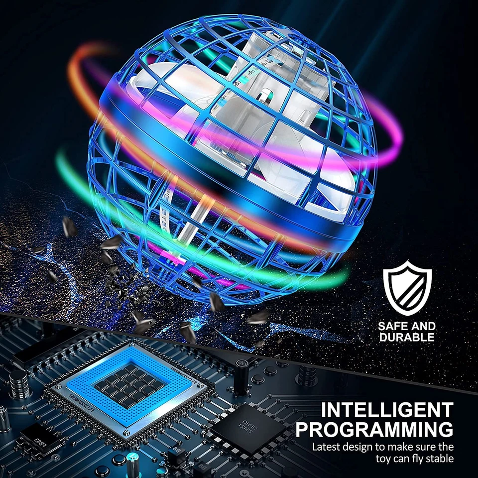 Flying Orb Ball Toy - Boomerang Hover Ball for Kids, Cool Outdoor Gift - Image 3 of 4