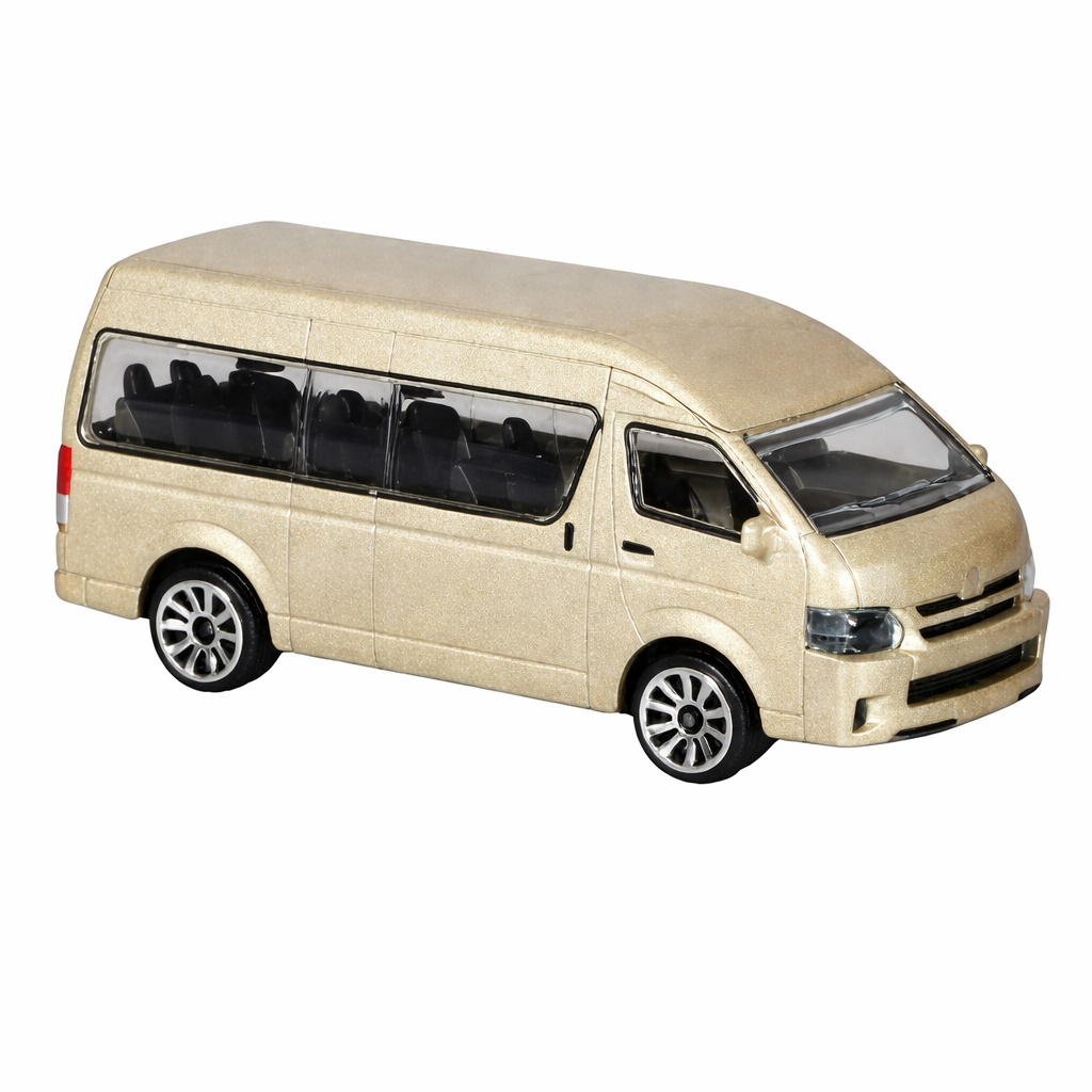 Toyota HiAce H200 Gold Majorette Street Cars 216C 2020 1:64 3
