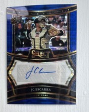 Panini 2025 Select JC Escarra Rookie Autograph Blue Prizm #SIG-JC Yankees