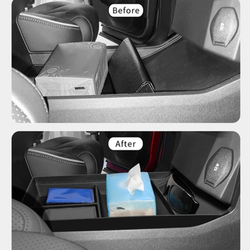 For C5 2022 2025 Center Console Lower Storage Box Car Supplies Organizer - Picture 3 of 7
